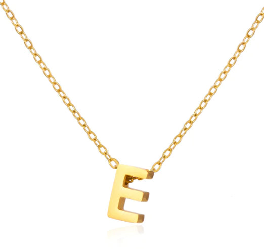 Stainless Steel English Letters Necklace