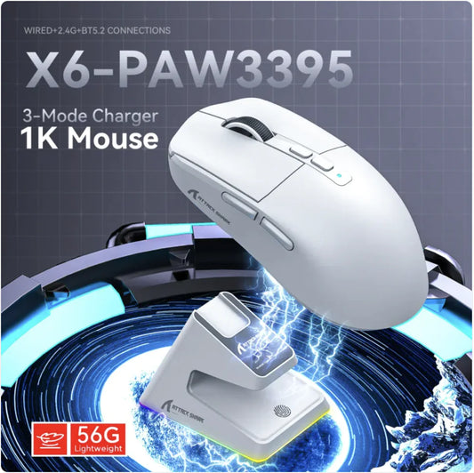 X6 Lightweight Wireless Gaming Mouse