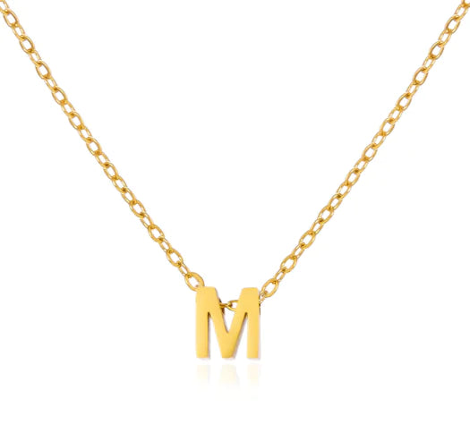 Stainless Steel English Letters Necklace