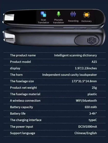 Multi-language Translation Pen