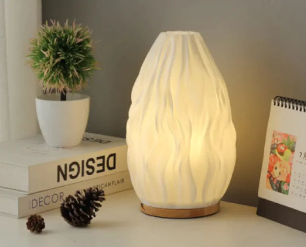 Modern Wooden LED Table Lamp