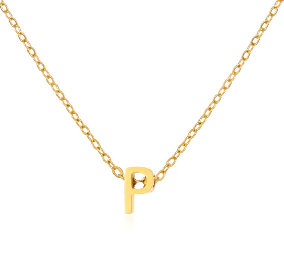 Stainless Steel English Letters Necklace