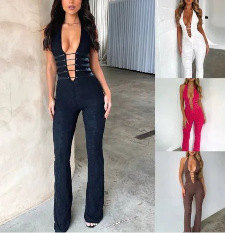 Lace Fit Jumpsuit