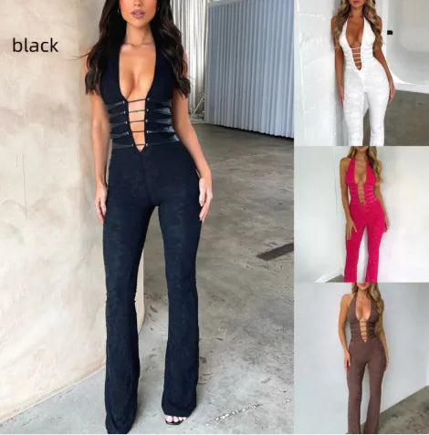 Lace Fit Jumpsuit