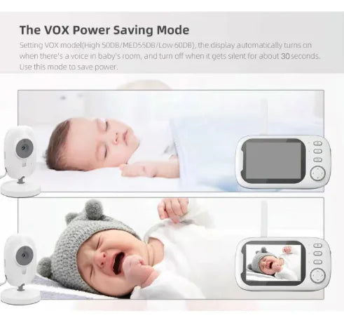 3.5-Inch Digital Baby Monitor