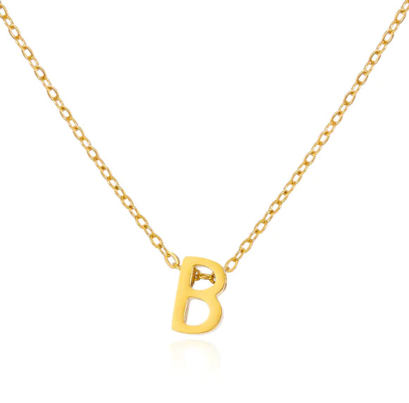 Stainless Steel English Letters Necklace