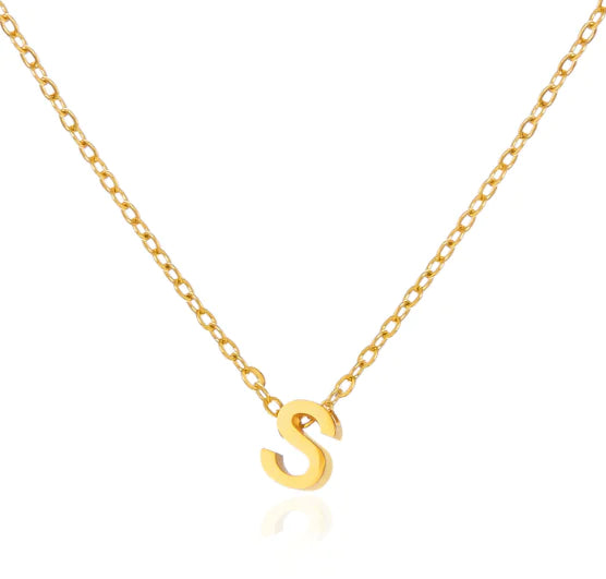 Stainless Steel English Letters Necklace